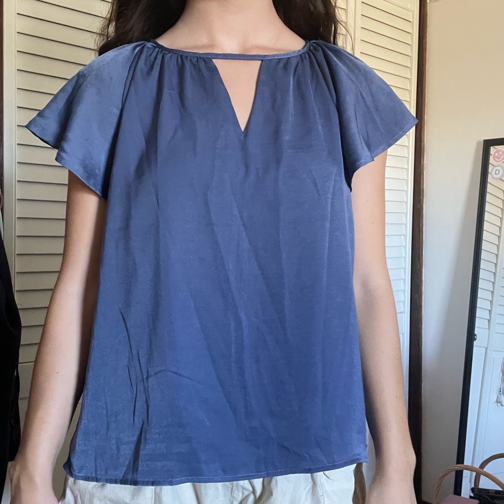 Blue blouse